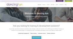 Desktop Screenshot of dancinglion.com