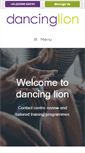 Mobile Screenshot of dancinglion.com